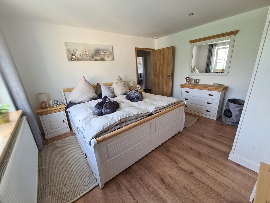 Helle Ferienwohnung mit gemütlicher Sitzecke