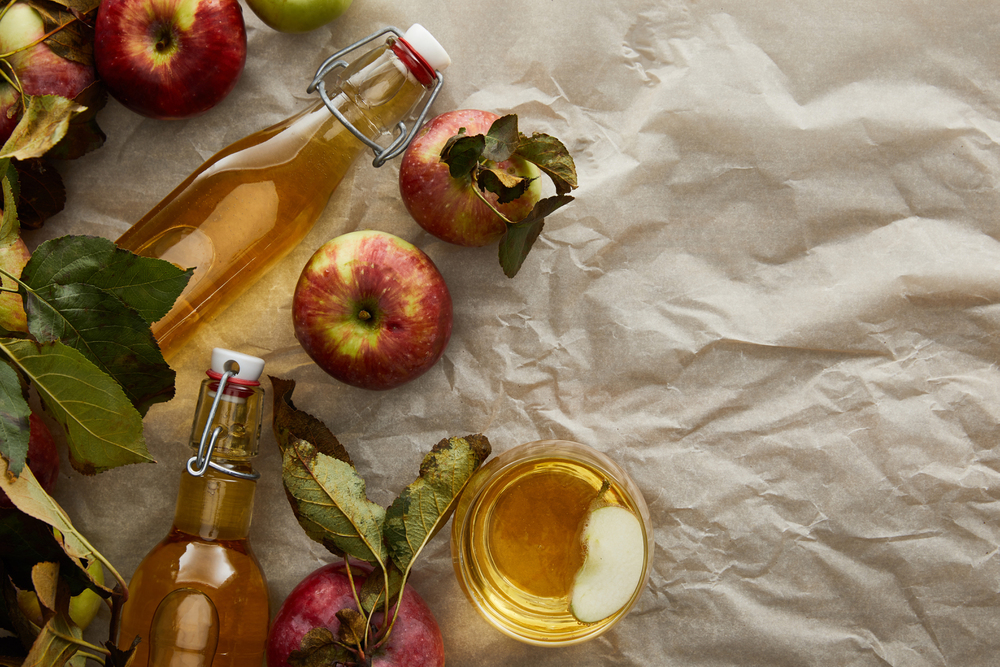 Hofprodukte mit Honig und Obstwein